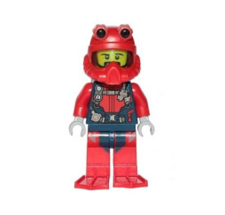 LEGO 952012 City Nurek z latarką – zabawka dla młodych odkrywców