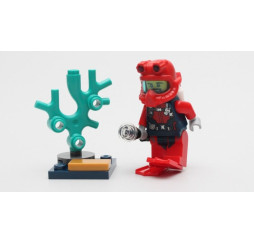 LEGO 952012 City Nurek z latarką – zabawka dla młodych odkrywców