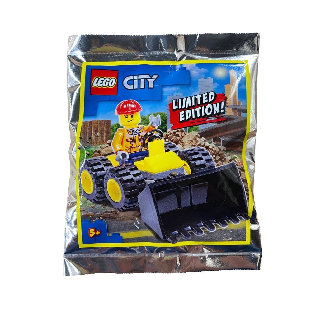 Klocki LEGO 952102 City Budowlaniec i buldożer – prezent dla dziecka