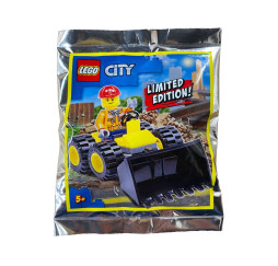 Klocki LEGO 952102 City Budowlaniec i buldożer – prezent dla dziecka