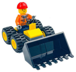 Klocki LEGO 952102 City Budowlaniec i buldożer – prezent dla dziecka