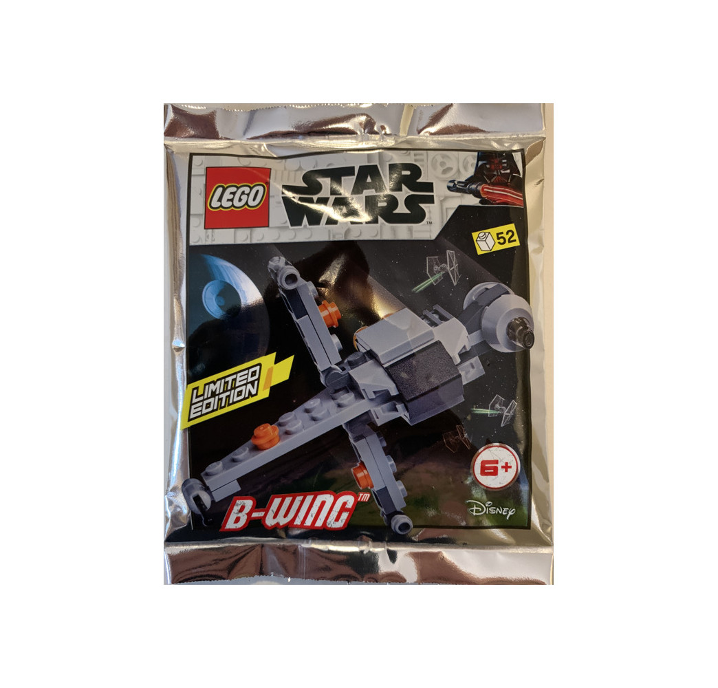 LEGO 911950 Star Wars B-wing saszetka – prezent dla fana galaktyki