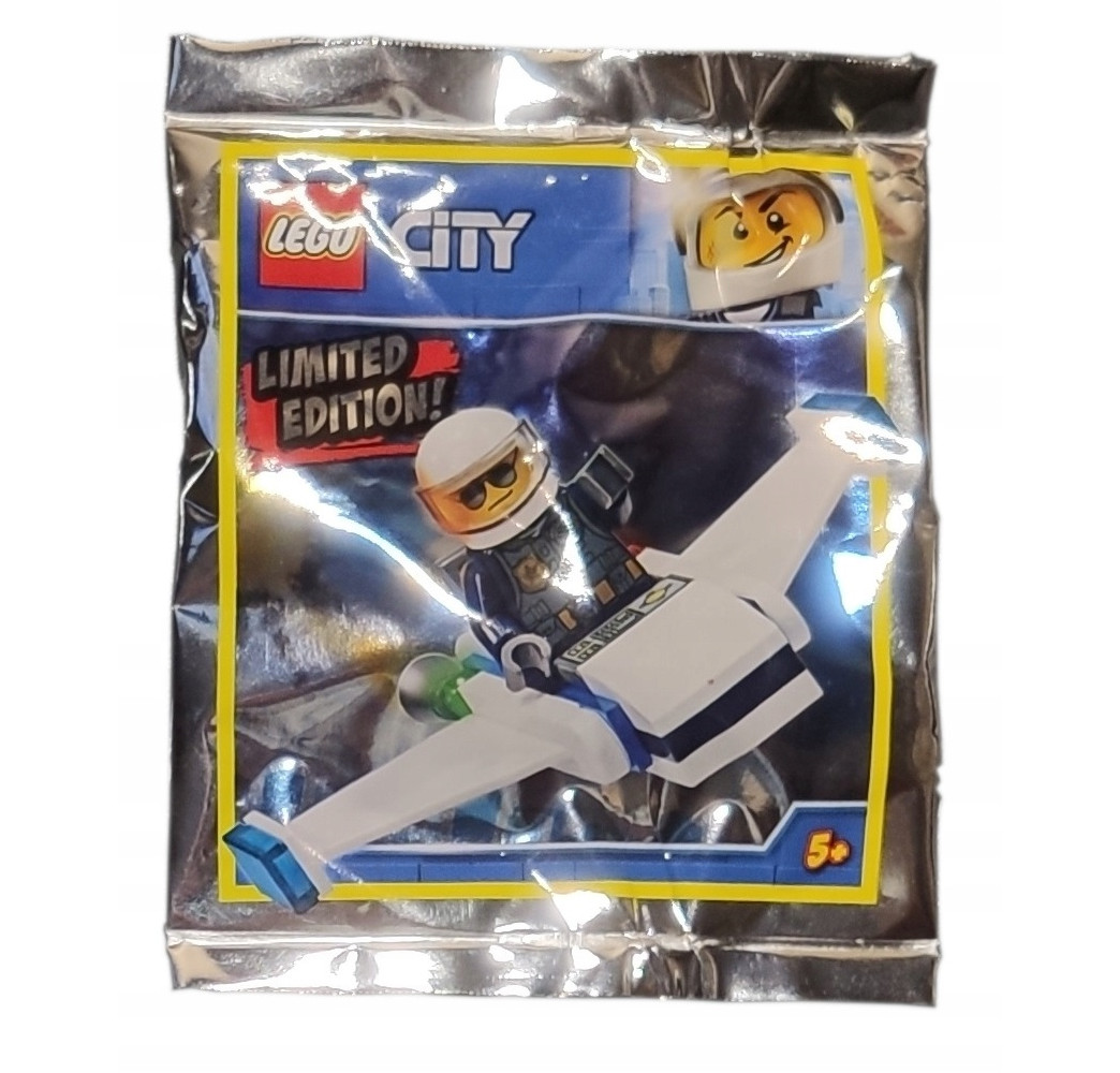 LEGO 951901 City Policjant i Jet – prezent dla fana zabawek