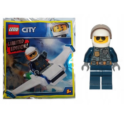 LEGO 951901 City Policjant i Jet – prezent dla fana zabawek