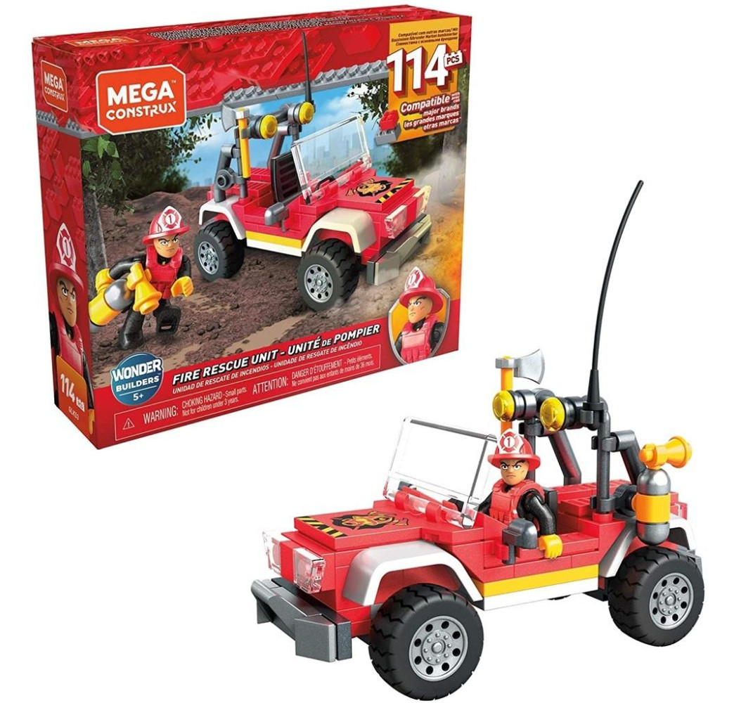 Mega Construx Straż pożarna 114pcs – klocki prezent dla dziecka