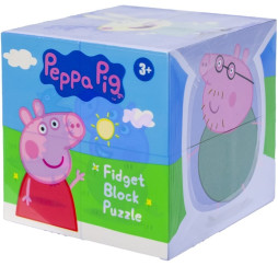 Peppa Pig Świnka Puzzle kostka 7x7cm – zabawka dla dziecka Oem