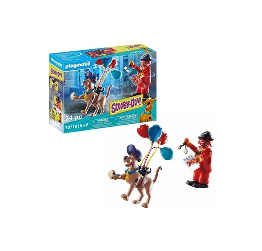 PLAYMOBIL 70710 Scooby Doo Przygoda z Ghost Clown – prezent dla dziecka
