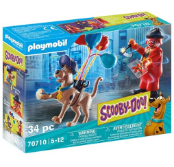 PLAYMOBIL 70710 Scooby Doo Przygoda z Ghost Clown – prezent dla dziecka