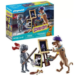 PLAYMOBIL 70709 Scooby Doo Przygoda z Black Knight – zabawka dla dzieci