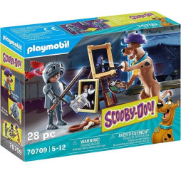 PLAYMOBIL 70709 Scooby Doo Przygoda z Black Knight – zabawka dla dzieci
