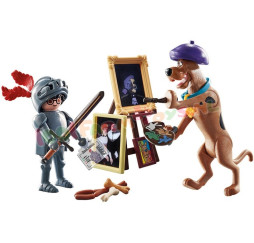 PLAYMOBIL 70709 Scooby Doo Przygoda z Black Knight – zabawka dla dzieci