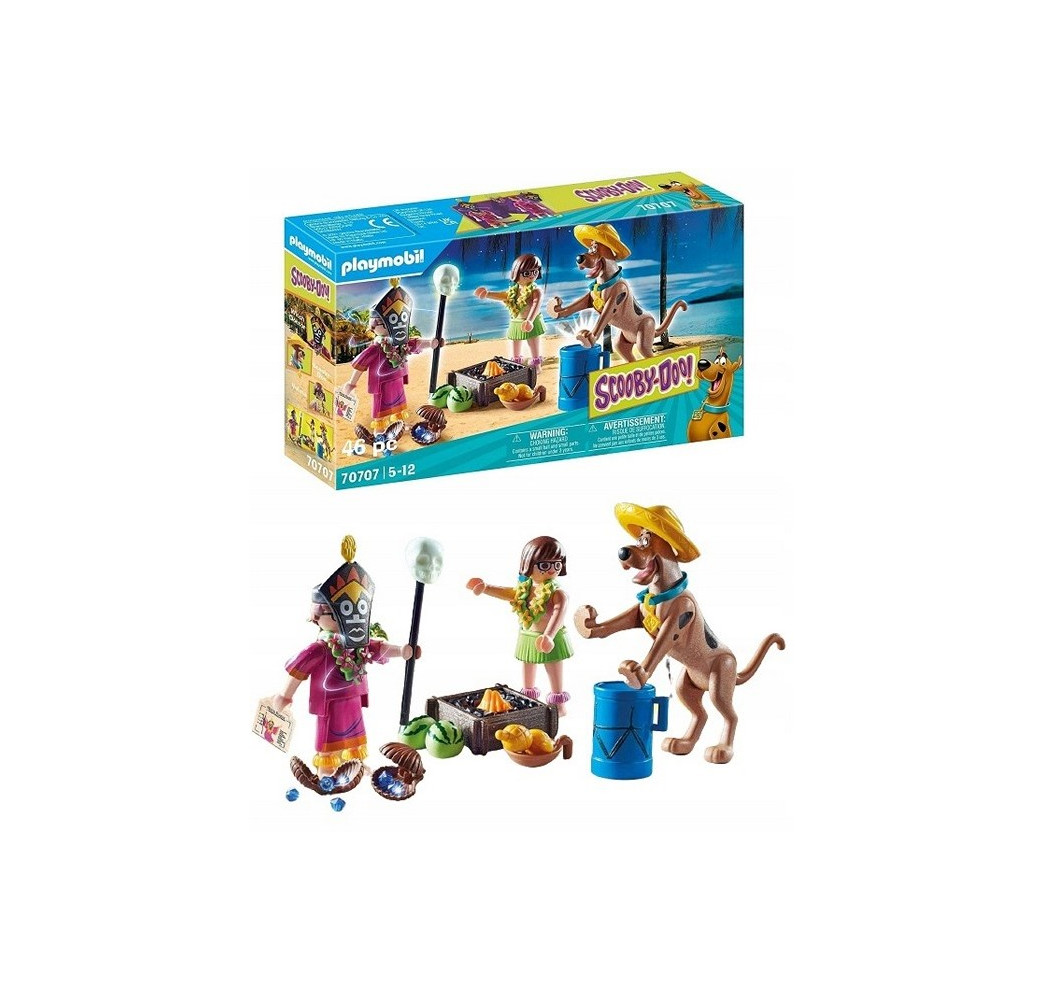 PLAYMOBIL 70707 Scooby Doo Przygoda z Szamanem – zabawka dla dzieci