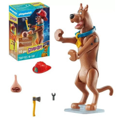 PLAYMOBIL 70712 Scooby Doo Pies Strażak – figurka kolekcjonerska
