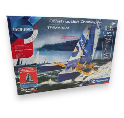 Clementoni Galileo Construction Trimaran – kreatywna zabawka dla dzieci