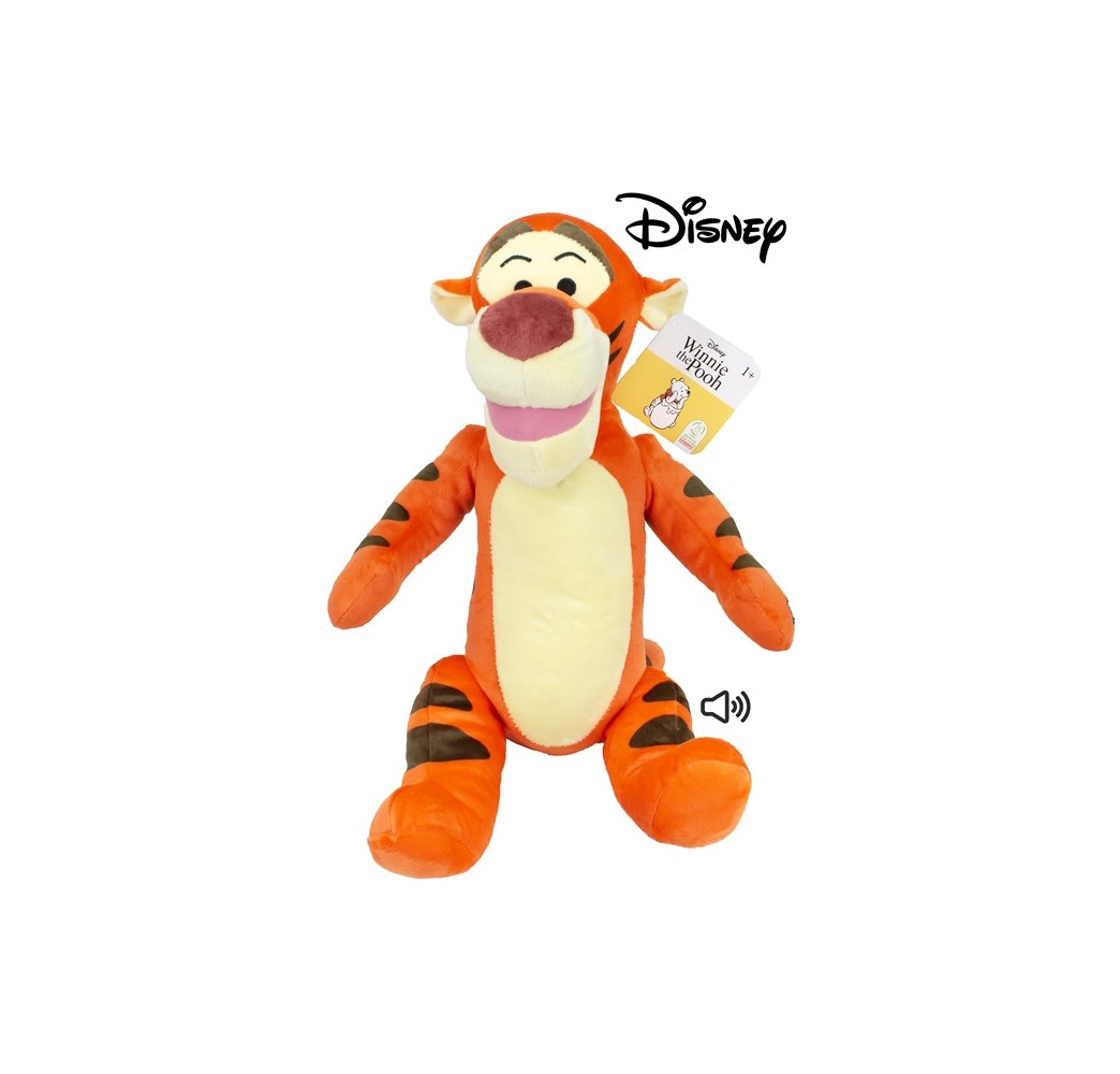 Disney Kubuś Puchatek Tygrysek dźwięk – maskotka prezent dla dziecka