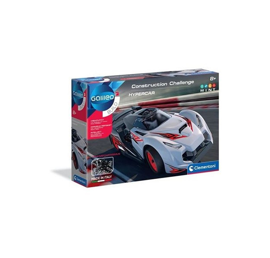 Clementoni Galileo Hypercar – kreatywne klocki prezent dla dziecka