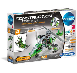 Clementoni klocki Galileo Helikopter – kreatywna zabawka dla dzieci