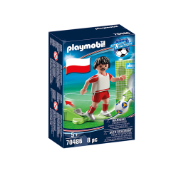 PLAYMOBIL 70486 Sports & Action Player Polska – figurka kolekcjonerska