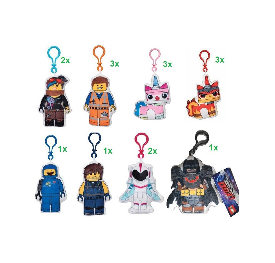 Lego Movie 2 plusz brelok 12cm – prezent dla fana Dickie Toys