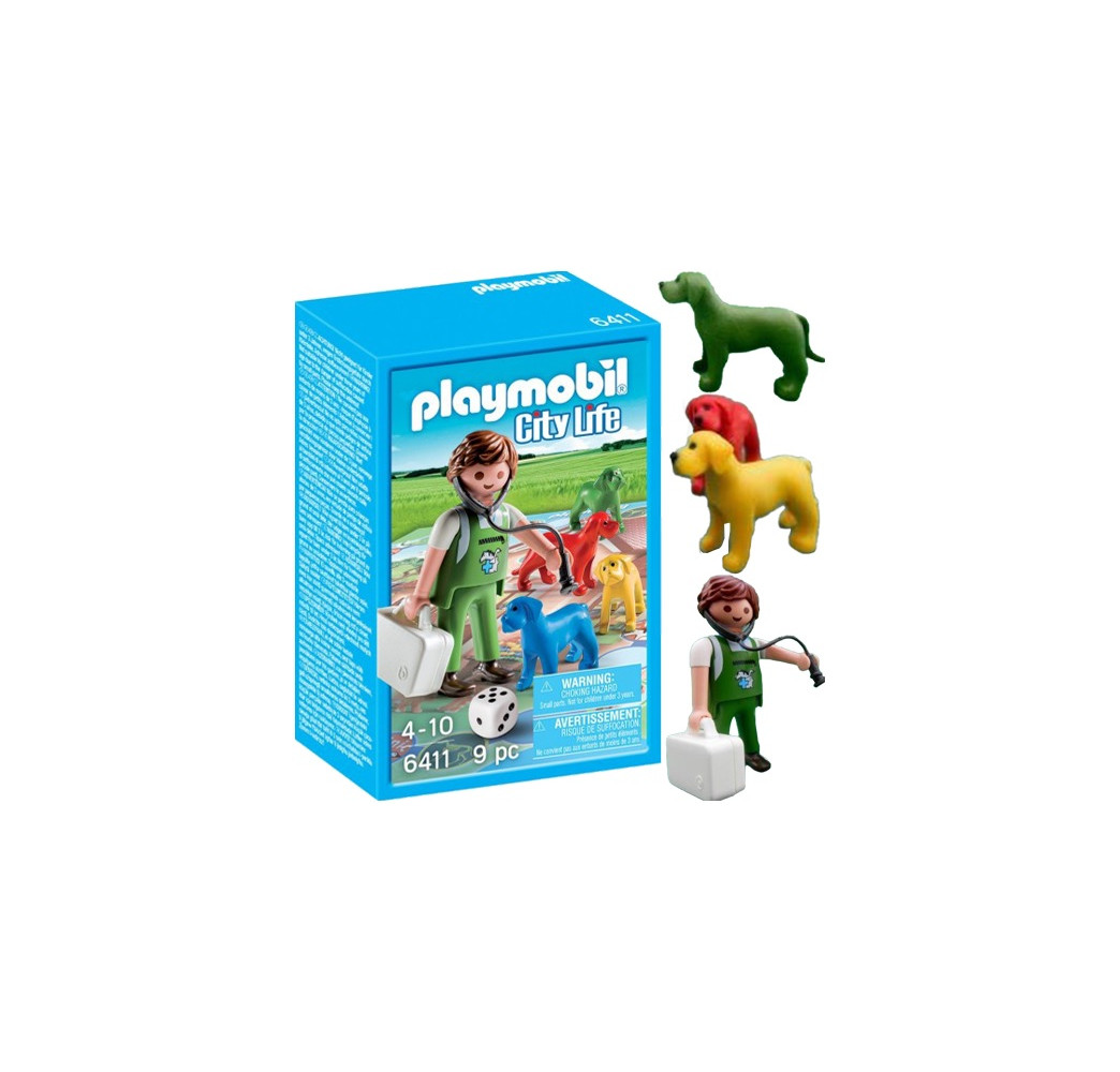 PLAYMOBIL 6411 City Life Veterynary Clinic – prezent dla dziecka