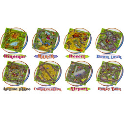 Mata do zabawy auto Ranch 80x70 cm – kreatywna zabawka dla dzieci