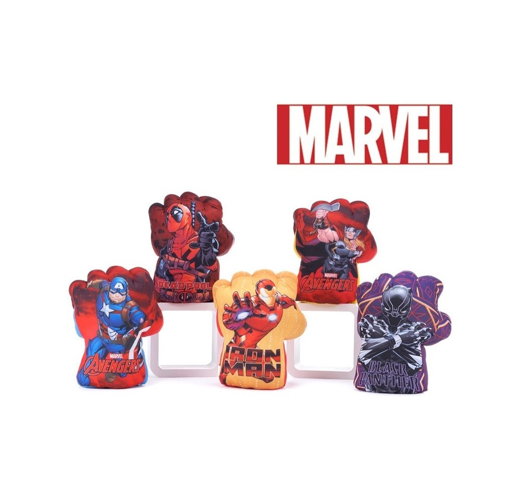 Plusz Example Letters Marvel Avengers Rękawica Iron Man plusz 23cm – gadżet dla fana