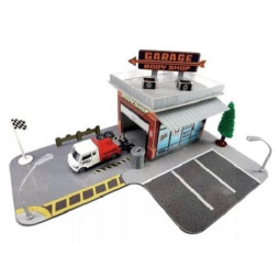 Maisto Build N Play Garaż z Autem – kreatywna zabawka dla dzieci