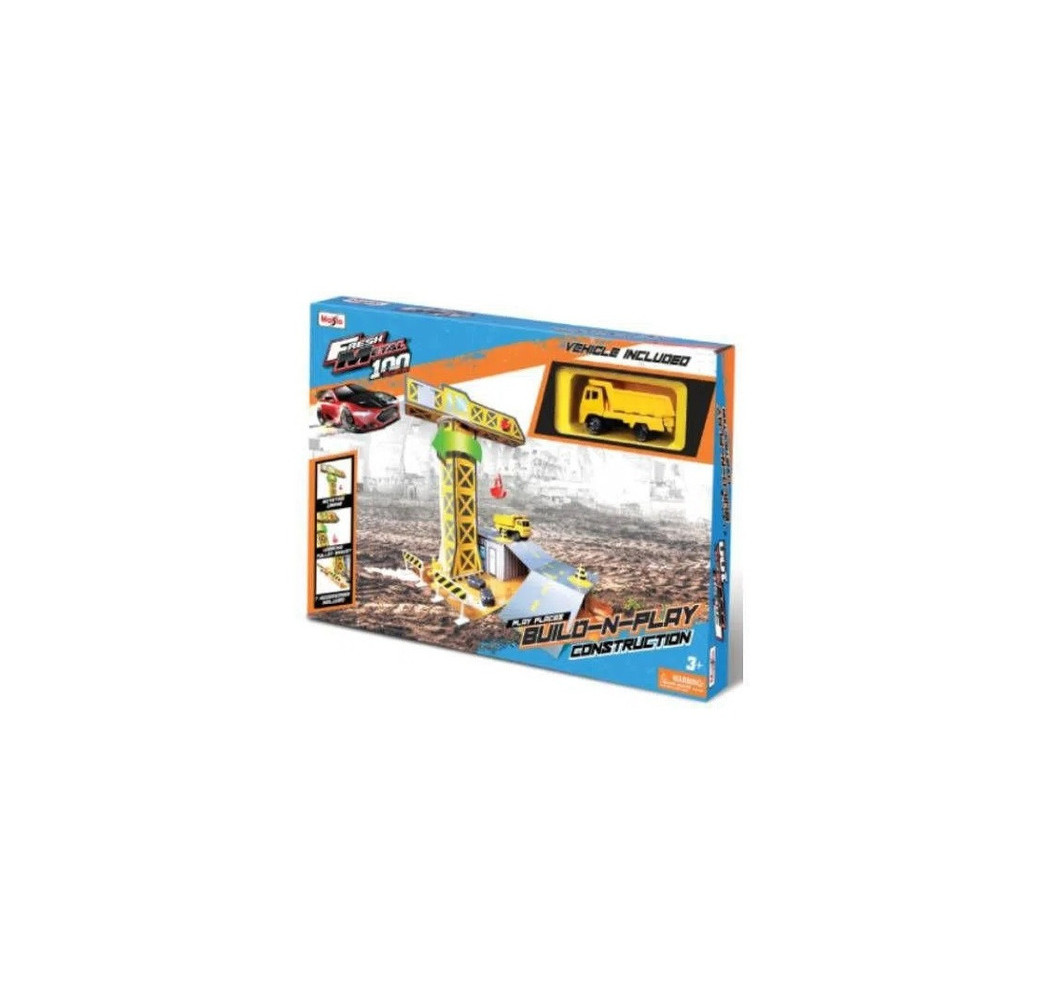Maisto Build N Play Plac Budowy z Autem – zabawka dla dzieci