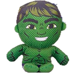 WL Marvel Avengers Hulk Maskotka plusz 30cm – prezent dla fana Marvela