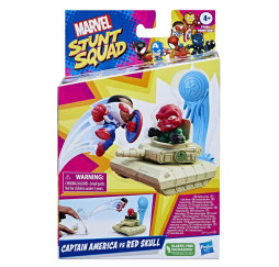 Hasbro Stunt Squad Capitan America vs Red Skull
