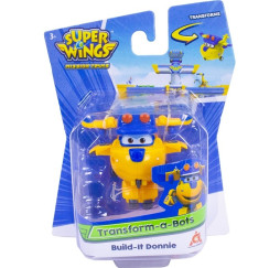 Super Wings robot transform Build It Donnie