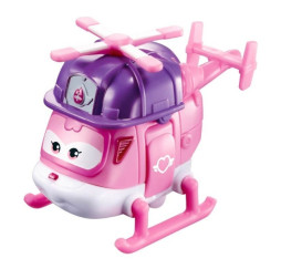 Super Wings robot transform Dizzy Rescue 5cm