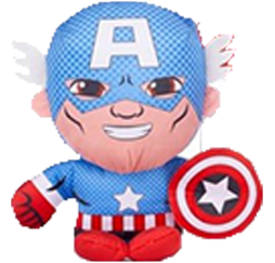 WL Marvel Avengers Captain America plusz 30cm – prezent dla fana