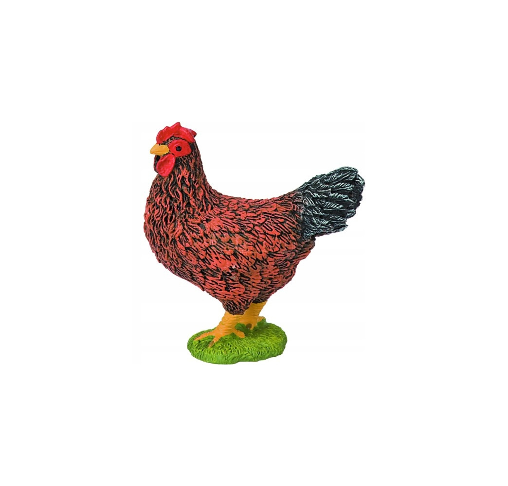 Bullyland 62316 kura brązowa – figurka kolekcjonerska dla dzieci