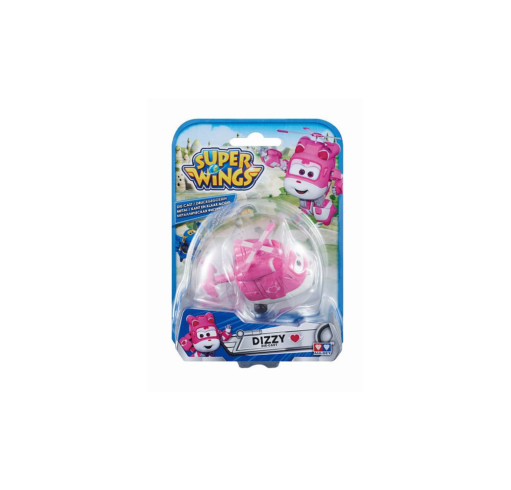 Super Wings Die Cast Helikopter Dizzy Metal 8cm