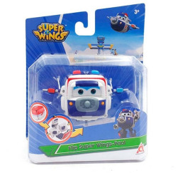 Super Wings robot transform Paul samolot 13cm