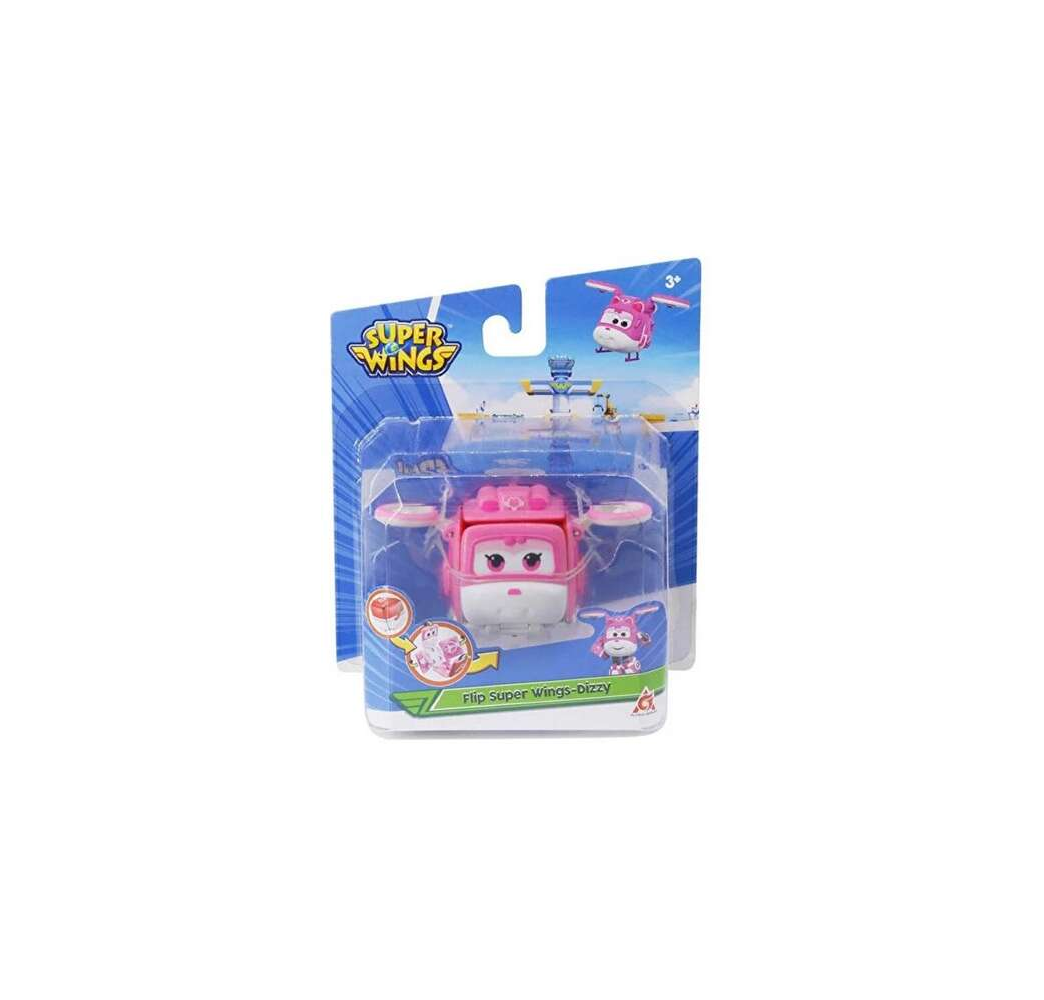 Super Wings robot transform Dizzy samolot 10cm