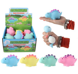 Dino Dinozaur wyciskany Squeeze me Gniotek 12cm