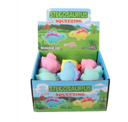 Dino Dinozaur wyciskany Squeeze me Gniotek 12cm