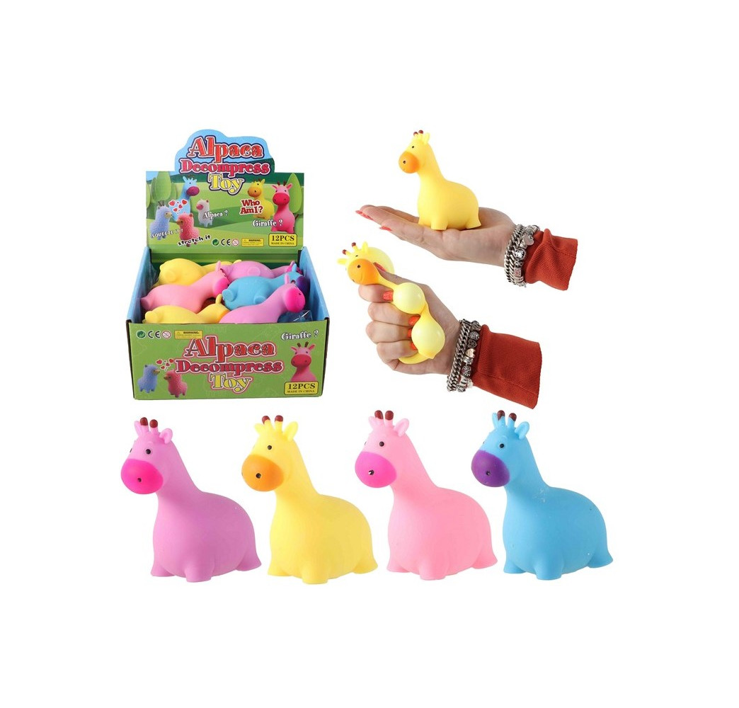 Giraffe Żyrafa wyciskana Squeeze me Gniotek 10,5cm