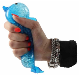 Delfin wyciskany Squeeze me 20cm – zabawka antystresowa Dino Toys