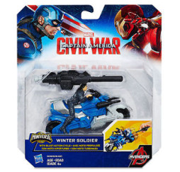Hasbro Marvel Civil War Winter Soldier+Motor – figurka kolekcjonerska
