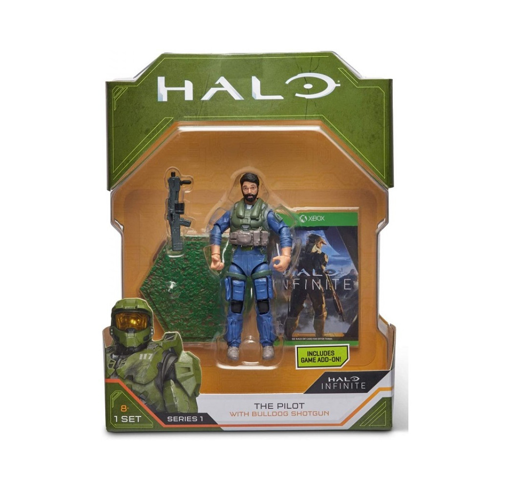 Jazwares HALO The Pilot 10cm – figurka kolekcjonerska dla fana