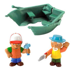 Fisher Price Handy Manny łódź Abuelito – zabawka dla dzieci