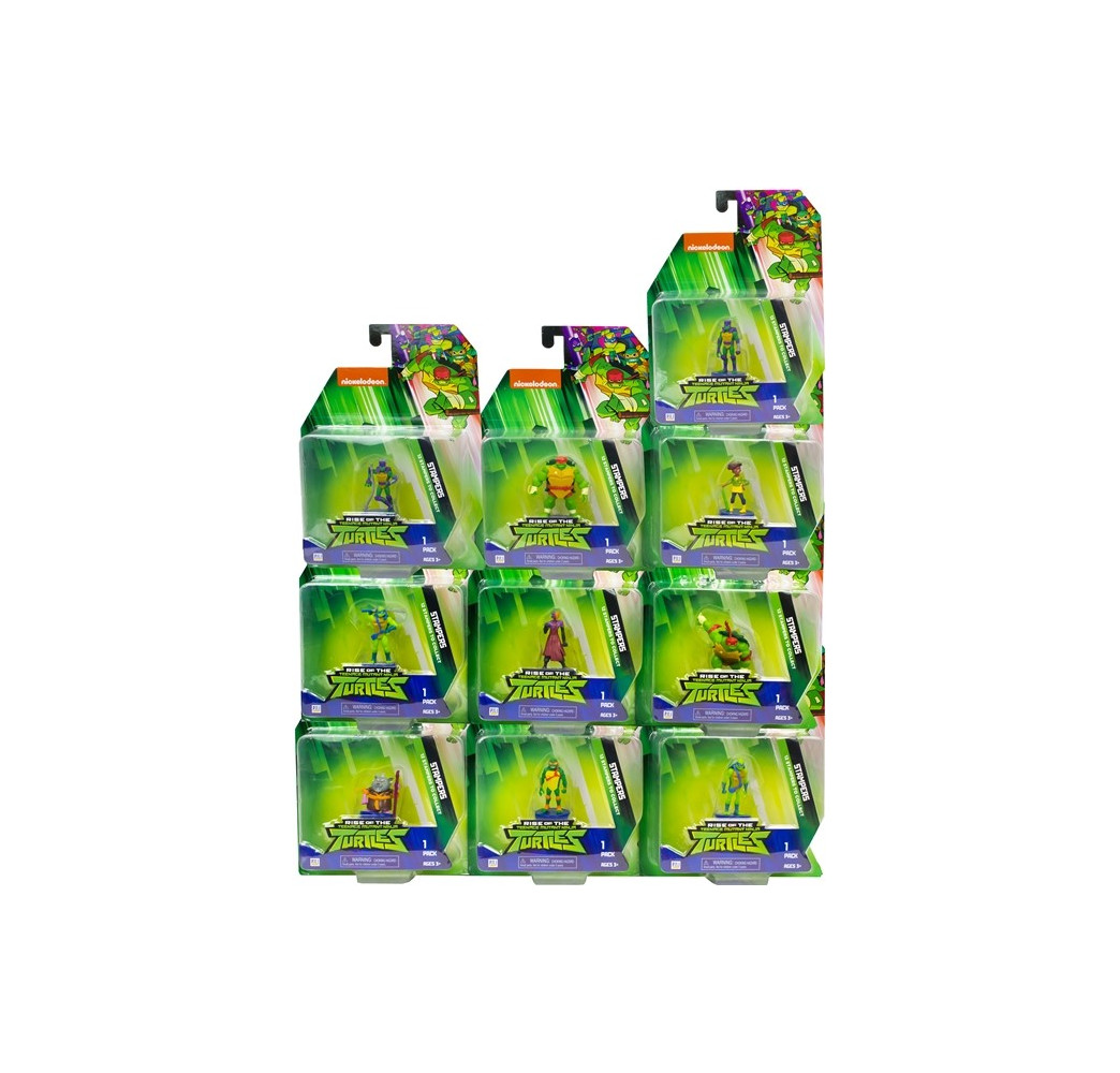 Nickelodion TMN Turtles stamps mix 1pack 6cm