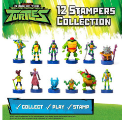 Nickelodion TMN Turtles stamps mix 1pack 6cm