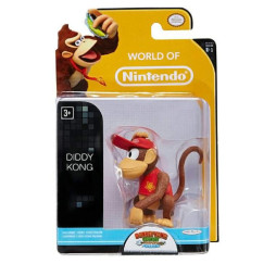 Nintendo W1 Mario Diddy Kong 6cm – figurka kolekcjonerska Jakks