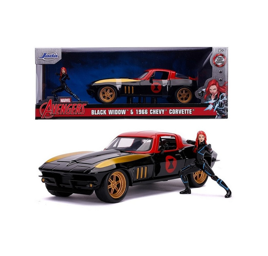 Jada Marvel Avengers Corvette 1966 Chevy 1:24