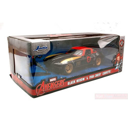 Jada Marvel Avengers Corvette 1966 Chevy 1:24