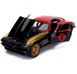 Jada Marvel Avengers Corvette 1966 Chevy 1:24